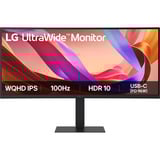 LG  34" Moniteur UltraWide gaming incurvé  Noir