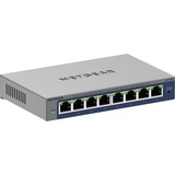 Netgear Switch Gigabit Plus 8 ports (GS108E-400EUS) Gris, Non géré