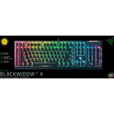 Razer BlackWidow V4 X RGB clavier gaming mécanique Noir, Layout US (QWERTY), Razer Yellow, 100%