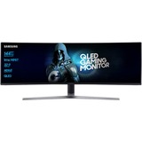 SAMSUNG LC49RG90SSRXEN 48.8" Curved, Moniteur gaming Gris foncé, HDMI, 2x DisplayPort, 4x USB-A 3.2 (5 Gbit/s)
