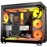 be quiet! Light Wings Pro IO 420mm Reverse ventilateurs de boîtier RGB  Noir, 3 pièces, 420 x 140 x 28 mm