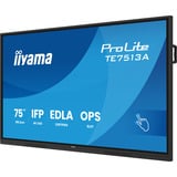 iiyama Iiya 75 TE7513A-B1AG 60Hz 4K IPS, Affichage public Noir