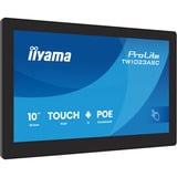 iiyama ProLite TW1023ASC-B3P, Moniteur LED Noir, Tactile, mini HDMI, USB, LAN + PoE, audio, Android 13