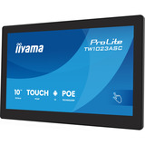 iiyama ProLite TW1023ASC-B3P, Moniteur LED Noir, Tactile, mini HDMI, USB, LAN + PoE, audio, Android 13