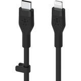 Belkin BOOSTCHARGE Câble Flex USB-C avec connecteur Lightning Noir, 1 m