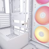 Corsair 3500X LX-R RGB iCUE LINK boîtier midi tower Blanc | 2x USB-A | 1x USB-C | Verre Trempé