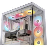 Corsair 3500X LX-R RGB iCUE LINK boîtier midi tower Blanc | 2x USB-A | 1x USB-C | Verre Trempé