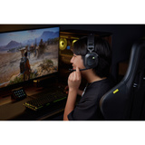 Corsair HS80 v2 MAX Wireless casque gaming over-ear Noir/gris, 2,4 GHz / Bluetooth, PlayStation, Switch, smartphone, PC
