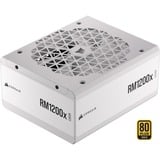 Corsair RM1200x SHIFT White alimentation  modulaire 1200 watt Blanc, 1x 12V-2x6, 6x PCIe