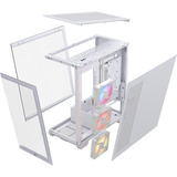 Corsair  boîtier midi tower Blanc | 2x USB-A | 1x USB-C | Verre Trempé