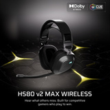 Corsair  casque gaming over-ear Noir/gris