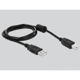 DeLOCK USB-C male > USB-C female, Adaptateur Argent, 1 mètre