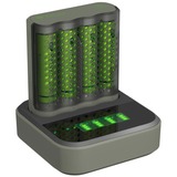 GP Batteries Chargeur de batterie USB GP M451 + 4x ReCyko AA, Station de recharge