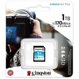 Kingston Canvas Go! Plus 1 To SDXC, Carte mémoire Noir, UHS-I U3, Class 10, A2