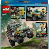LEGO City - Véhicule tout-terrain 4x4 pour la montagne, Jouets de construction 60447