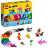 LEGO Classic 11018 Jeux Créatifs dans l’Océan, Jouets de construction Jeu de construction, 4 an(s), Plastique, 333 pièce(s), 438 g