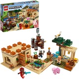 LEGO Minecraft 21160 L’attaque des illageois, Jouets de construction Jeu de construction, Garçon/Fille, 8 an(s), 562 pièce(s), 774 g