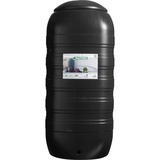 Nature Tonneau de pluie Slimline en plastique Noir, 250 litres