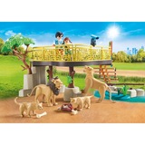 PLAYMOBIL Family Fun - Lions dans l'enclos extérieur, Jouets de construction 71192