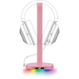 Razer Station de base V2 Chroma - Quartz, Support rose fuchsia