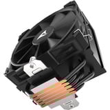 Sharkoon A50 Refroidisseur CPU Noir, Connecteur de ventilateur PWM à 4 broches