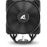 Sharkoon A50 Refroidisseur CPU Noir, Connecteur de ventilateur PWM à 4 broches