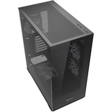 Sharkoon SK6 ARGB boîtier midi tower Noir | 2x USB-A | RGB | Verre Trempé