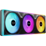 be quiet! Light Wings Pro IO 360mm Reverse ventilateurs de boîtier RGB  Noir, 3 pièces, 360 x 120 x 28 mm
