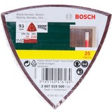Bosch 2 607 019 500 Accessoire de ponceuse 25 pièce(s), Feuille abrasive 25 pièce(s)