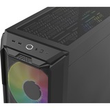 Cooler Master HAF 500, Boîtier PC Noir, Window-kit | USB 3.2 Gen 2 Type-C