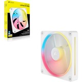 Corsair iCUE LINK LX140-R RGB PWM Reverse Fan, Ventilateur de boîtier Blanc, 4 broches PWM