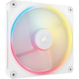Corsair iCUE LINK LX140-R RGB Reverse ventilateur de boîtier Blanc, 140 x 140 x 25 mm, PWM