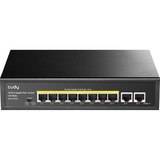 Cudy 8-GbE PoE+ Switch with 2 Uplink GbE Noir