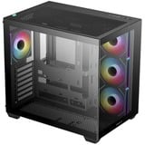 DeepCool CG530 4F boîtier midi tower Noir | 2x USB-A | 1x USB-C | RGB | Verre Trempé