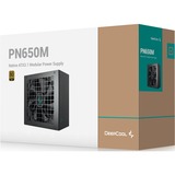 DeepCool PN650M 650W alimentation  Noir, 3x PCIe, 1x 12VHPWR, Gestion des câbles