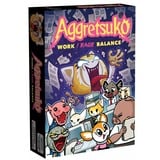 European Player Network Aggretsuko: Équilibre entre travail et rage, Jeu de cartes Anglais, 3 - 6 joueurs, 30 minutes, 10 ans et plus