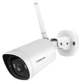 Foscam  G4C, 2K Starlight WiFi en extérieur, Caméra de surveillance Blanc
