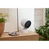 Google Nest Cam, Caméra de surveillance Blanc, 2 pièces