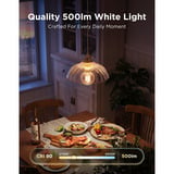Govee Edison Bulb G80 E27 (2 pièces), Lampe à LED Transparent, Wi-Fi, Bluetooth