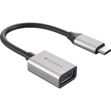 Hyper HyperDrive USB-C vers USB-A 10 Gbps, Adaptateur Gris
