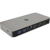 ICY BOX Station d'accueil USB4 Type-C avec double sortie vidéo 10-en-1, IB-DK2880-C4