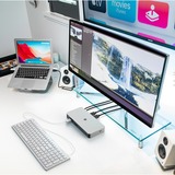 ICY BOX Station d'accueil USB4 Type-C avec double sortie vidéo 10-en-1, IB-DK2880-C4