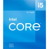 Intel® Core i5-12400F, 2,5 GHz (4,4 GHz Turbo Boost) socket 1700, Processeur "Alder Lake"