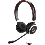 Jabra Evolve 65 Casque Avec fil &sans fil Arceau Appels/Musique Micro-USB Bluetooth Noir  on-ear Noir/Argent, Avec fil &sans fil, Appels/Musique, 20 - 20000 Hz, 310 g, Casque, Noir