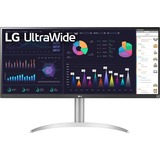 LG 34WQ650-W 34" UltraWide, Moniteur LED Blanc, 1x HDMI, 1x DisplayPort, 1x USB-C, 100 Hz