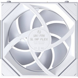 Lian Li UNI FAN SL-INF FLEX ventilateur de boîtier RGB  Blanc, 120 x 124 x 28 mm, PWM