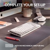 Logitech MX Master 3S pour Mac, Souris Gris clair, 200 à 8000 ppp, Bluetooth Low Energy