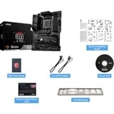 MSI B550-A PRO, Socket AM4 carte mère Noir, RAID, Gb-LAN, Sound, ATX