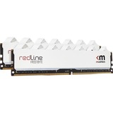 Mushkin 32 Go ECC DDR4-3200 Kit, Mémoire vive Blanc, MRD4E320EJJP16GX2, Redline ECC White