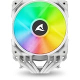 Sharkoon A60 RGB Refroidisseur CPU Blanc, Connecteur de ventilateur PWM à 4 broches